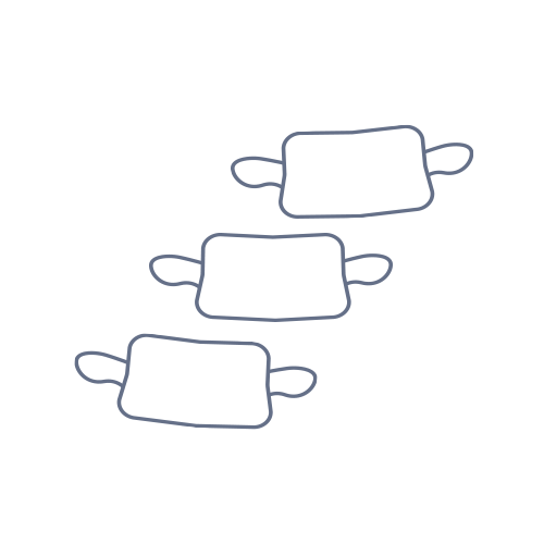 척추 공간 확보 단계